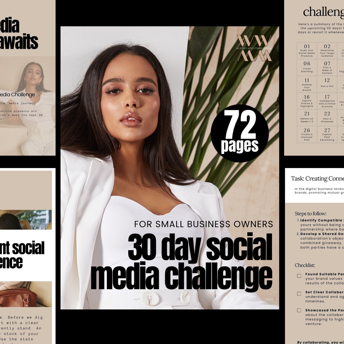 30 DAY SOCIAL MEDIA CHALLENGE WORKBOOK