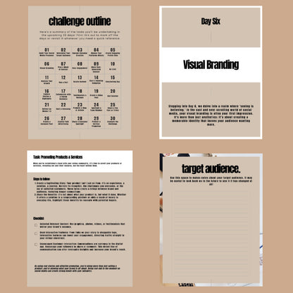 30 DAY SOCIAL MEDIA CHALLENGE WORKBOOK