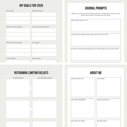 VISION BOARD WORKBOOK